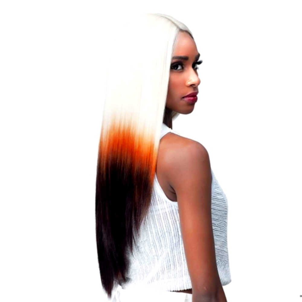 Human hair blend WIG